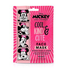 Весёлая детская увлажняющая маска для лица Mad Beauty Mickey после летнего солнца и бассейна, 1 шт. Minnie Pearl Powder, 25 мл цена и информация | Косметика для мам и детей | pigu.lt