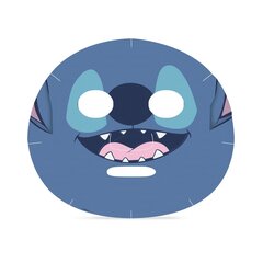 Весёлая детская увлажняющая маска для лица Mad Beauty Lilo & Stitch после летнего солнца и бассейна, 1 шт. Lilo & Stitch - Маракуя, 25 мл цена и информация | Маски для лица, патчи для глаз | pigu.lt