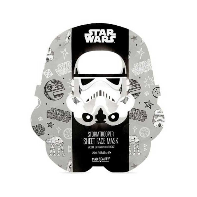 Lakštinė veido kaukė Mad Beauty Star Wars Stormtrooper, 25 ml цена и информация | Kosmetika vaikams ir mamoms | pigu.lt