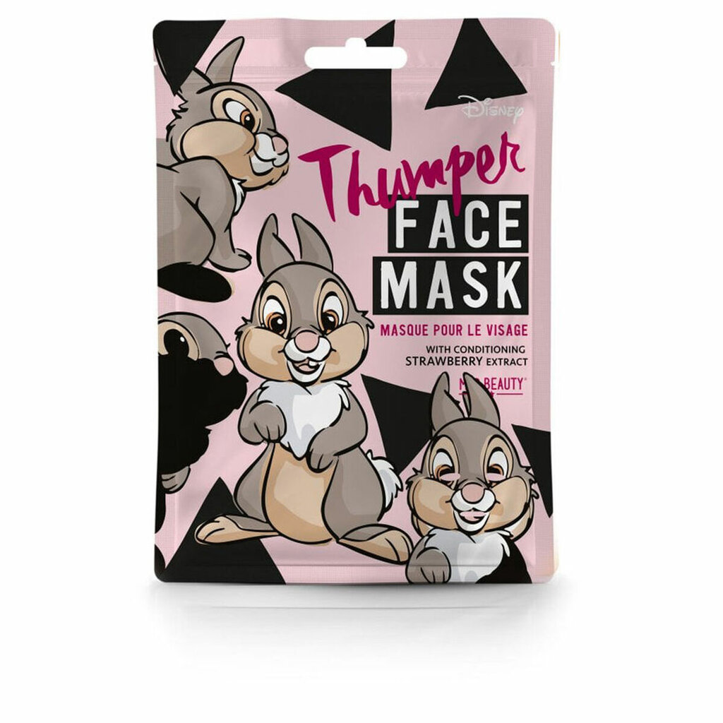 Veido kaukė Mad Beauty Disney Thumper 25 ml kaina ir informacija | Veido kaukės, paakių kaukės | pigu.lt