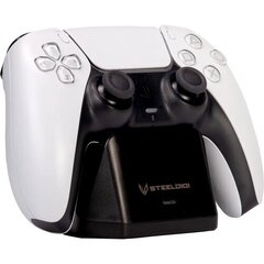 Зарядная станция SteelDigi Azure Moose для Dualsense PS5, черная цена и информация | Аксессуары для компьютерных игр | pigu.lt