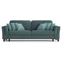 Sofa Homede Froletti 3S, mėlyna kaina ir informacija | Sofos | pigu.lt