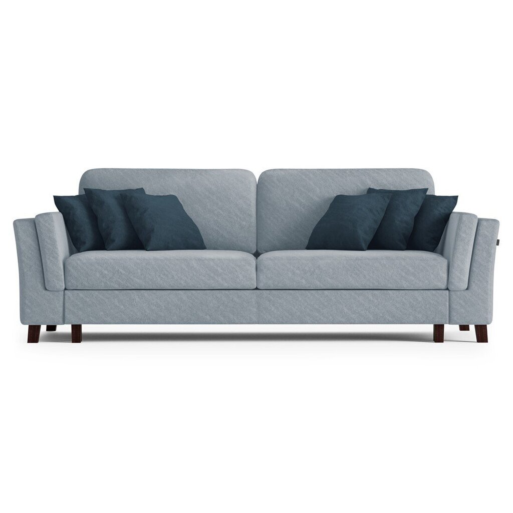 Sofa Homede Froletti 3S, pilka kaina ir informacija | Sofos | pigu.lt