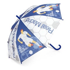 Автоматический зонтик Real Madrid C.F., синий / белый (Ø 84 cм) цена и информация | Аксессуары для детей | pigu.lt