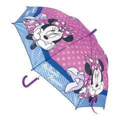 Автоматический зонтик Minnie Mouse Lucky, розовый (Ø 84 cм) цена и информация | Аксессуары для детей | pigu.lt