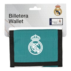 Портмоне Real Madrid C.F. Белый Бирюзовый зеленый (12.5 x 9.5 x 1 cm) цена и информация | Аксессуары для детей | pigu.lt