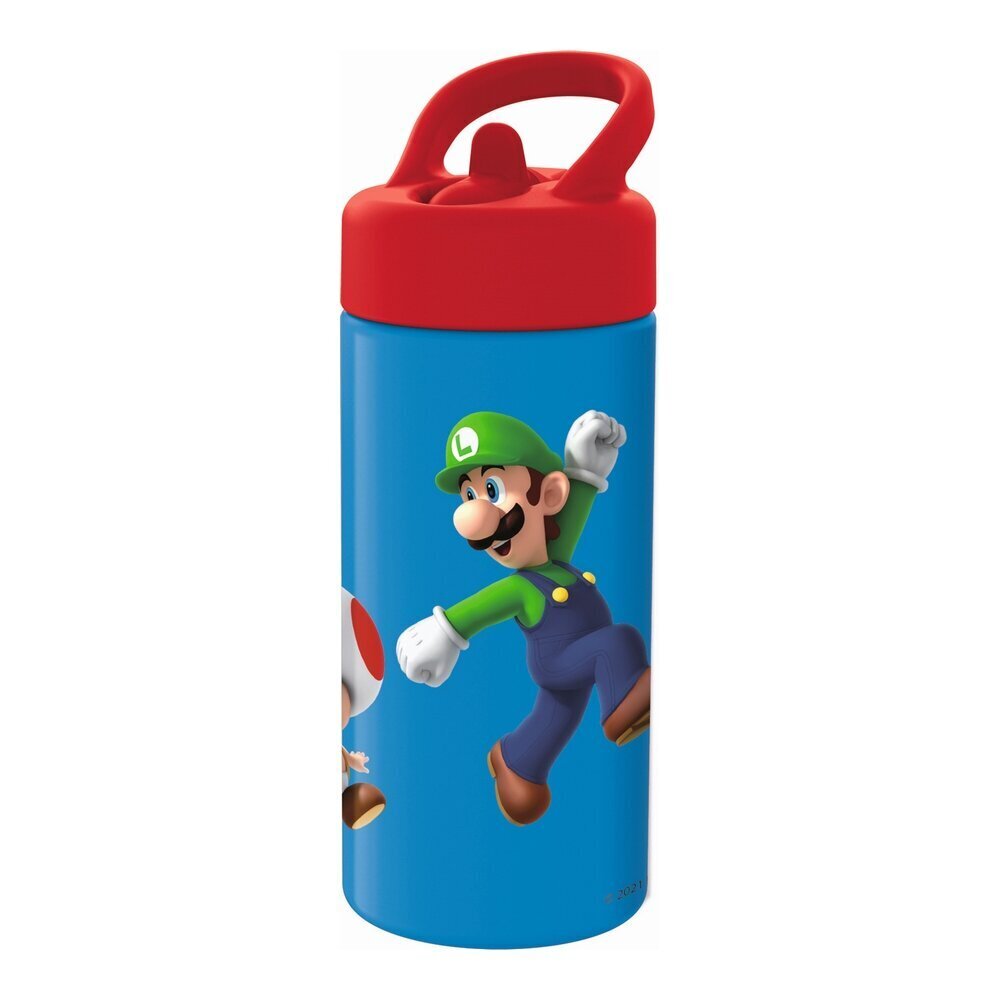 Vandens butelis Super Mario, 410 ml kaina ir informacija | Gertuvės | pigu.lt