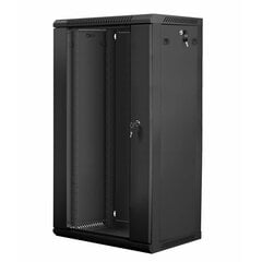 Распределительный шкаф Lanberg WF01-6422-10B 22U, 60 x 45 см цена и информация | Аксессуары для компонентов | pigu.lt