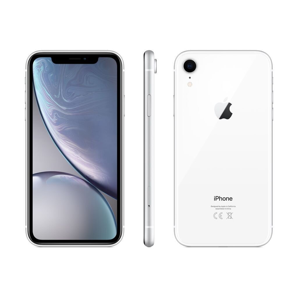 iPhone XR, 64GB, White kaina ir informacija | Mobilieji telefonai | pigu.lt