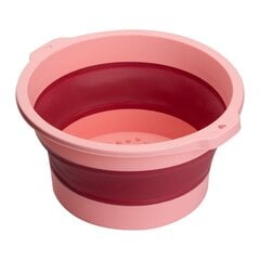 Cкладной педикюрная ванночка, розого цвета цена и информация | Средства для маникюра и педикюра | pigu.lt