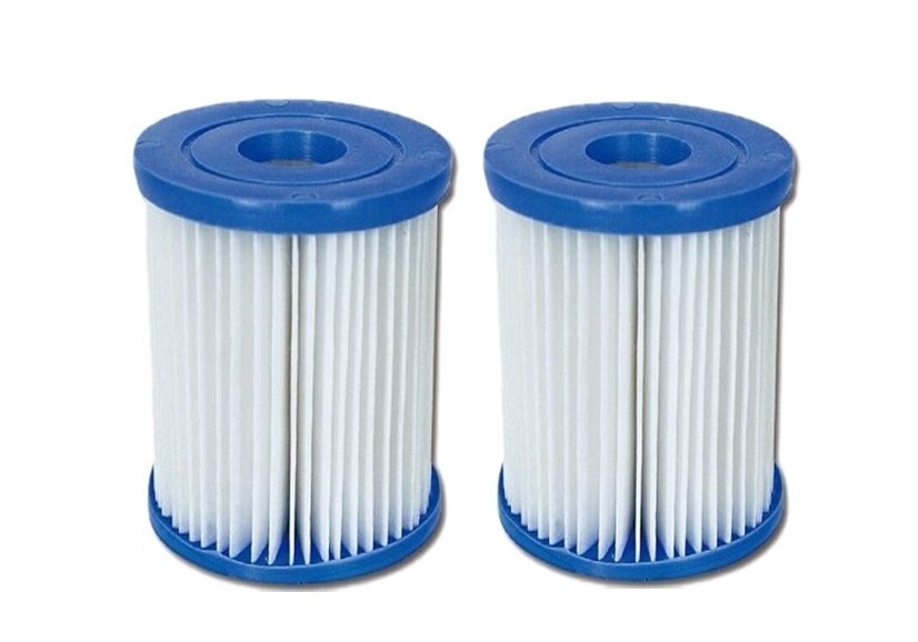 Pakeičiamos vandens filtro kasetės II tipo siurbliui Bestway 2 vnt. kaina ir informacija | Baseinų filtrai | pigu.lt