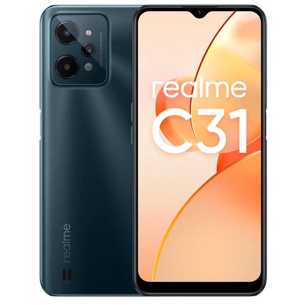 Realme C31 4/64GB Dual SIM Green цена и информация | Mobilieji telefonai | pigu.lt