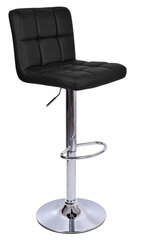 Baro kėdė Arako, juoda kaina ir informacija | Virtuvės ir valgomojo kėdės | pigu.lt