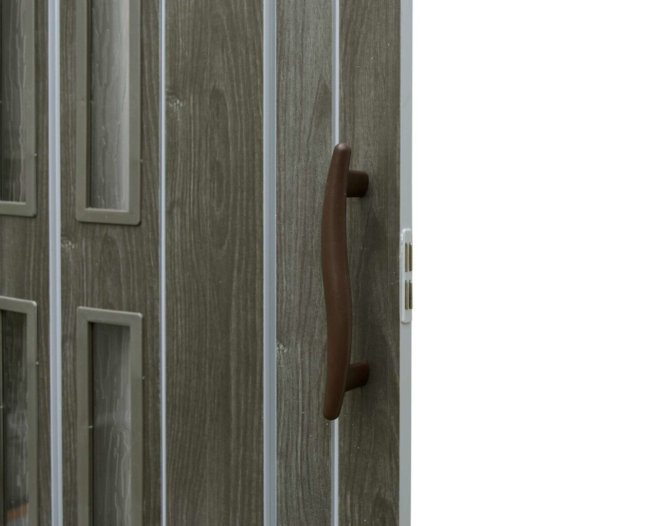 Sulankstomos durys 005S-64-80, rudos kaina ir informacija | Vidaus durys | pigu.lt