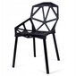 Kėdė Vector, juoda kaina ir informacija | Virtuvės ir valgomojo kėdės | pigu.lt