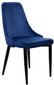 Kėdė Lorient Velvet, mėlyna kaina ir informacija | Virtuvės ir valgomojo kėdės | pigu.lt