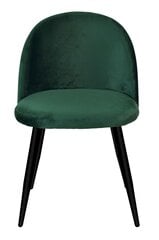 Бархатное кресло K-SOUL VELVET, зеленое цена и информация | Стулья для кухни и столовой | pigu.lt