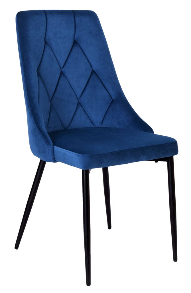 Kėdė, mėlyna kaina ir informacija | Virtuvės ir valgomojo kėdės | pigu.lt