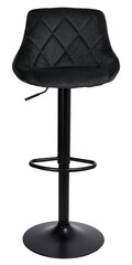 Baro kėdė, juoda kaina ir informacija | Virtuvės ir valgomojo kėdės | pigu.lt