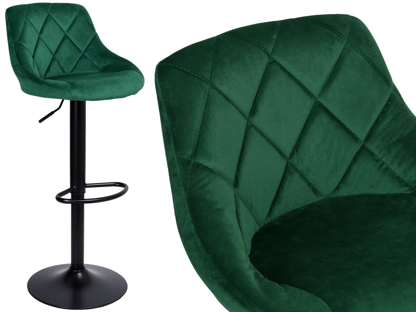 Baro kėdė, žalia kaina ir informacija | Virtuvės ir valgomojo kėdės | pigu.lt