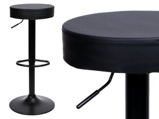Барный стул KB-JIMI BLACK, черный цена и информация | Стулья для кухни и столовой | pigu.lt