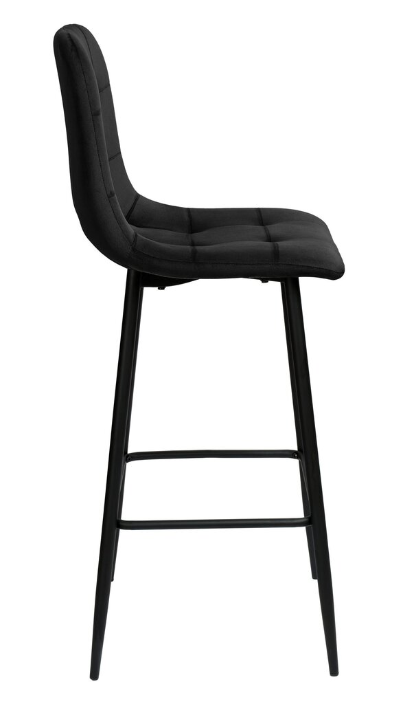 Baro kėdė, juoda цена и информация | Virtuvės ir valgomojo kėdės | pigu.lt
