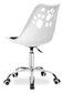 Sukamoji kėdė FB-MORIS juodai balta kaina ir informacija | Biuro kėdės | pigu.lt