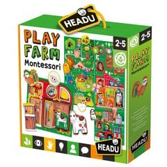 Развивающая игра Headu Montessori, ферма цена и информация | Развивающие игрушки | pigu.lt