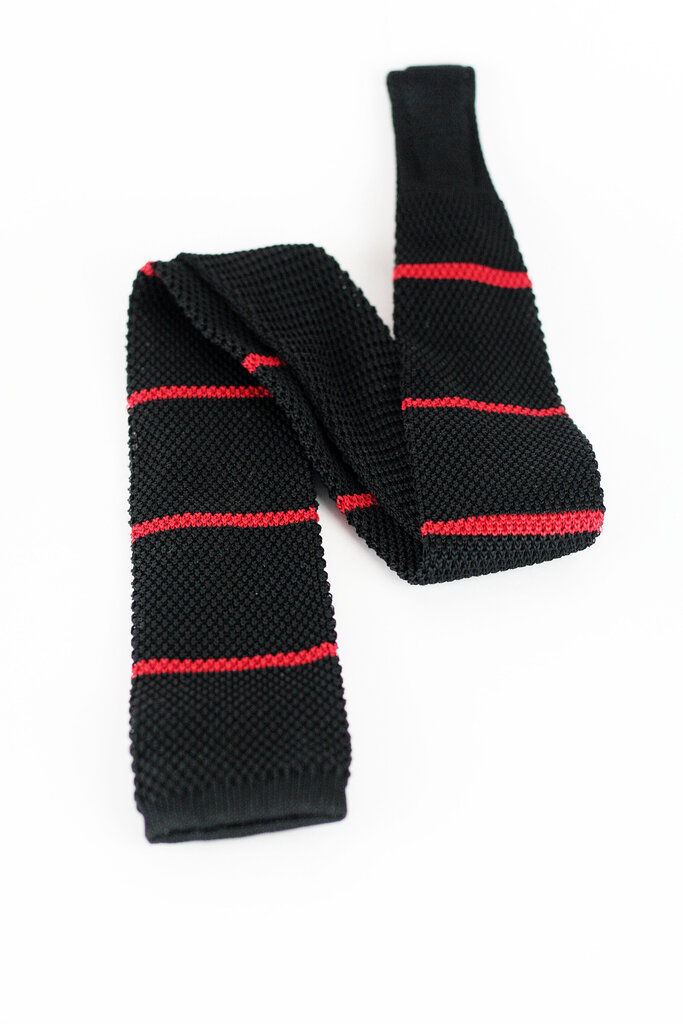Kaklaraištis vyrams YSK, juodas kaina ir informacija | Kaklaraiščiai, peteliškės | pigu.lt