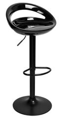 Kamštinė baro kėdė - juoda kaina ir informacija | Virtuvės ir valgomojo kėdės | pigu.lt