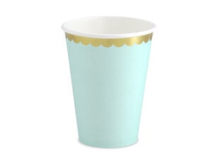 Popieriniai vienkartiniai puodeliai kaina ir informacija | Vienkartiniai indai šventėms | pigu.lt