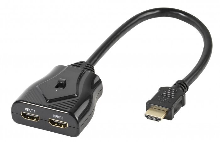 Adapteris Vivanco HDMI - HDMI, 0.35 m цена и информация | Adapteriai, USB šakotuvai | pigu.lt