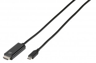 Кабель Vivanco USB A - HDMI, 1,5 м цена и информация | Кабели и провода | pigu.lt