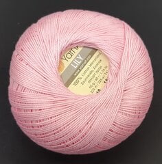 Mezgimo siūlai YarnArt Lily; spalva rožinė 0319 kaina ir informacija | Mezgimui | pigu.lt