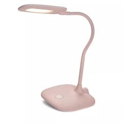 LED stalinis šviestuvas Stella, rožinis kaina ir informacija | Staliniai šviestuvai | pigu.lt