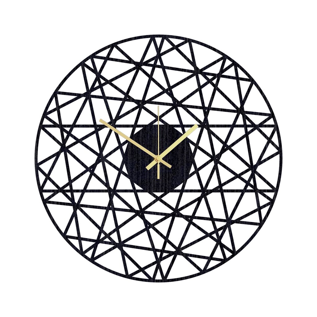 Sieninis laikrodis Polygonal kaina ir informacija | Laikrodžiai | pigu.lt