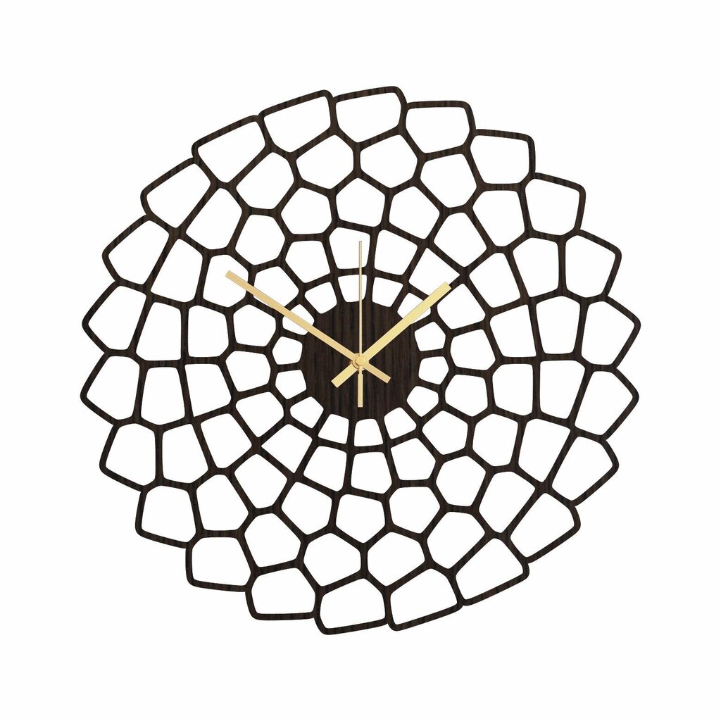 Sieninis medinis laikrodis DIAGRAM, 43 cm kaina ir informacija | Laikrodžiai | pigu.lt