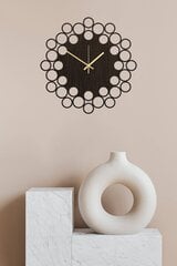 Sieninis medinis laikrodis BUBBLES, 43 cm kaina ir informacija | Laikrodžiai | pigu.lt