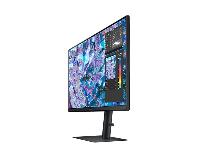 LCD Monitor|SAMSUNG|S61B|27"|Panel IPS|2560x1440|16:9|75hZ|5 ms|Swivel|Pivot|Height adjustable|Tilt|Colour Black|LS27B610EQUXEN цена и информация | Monitoriai | pigu.lt