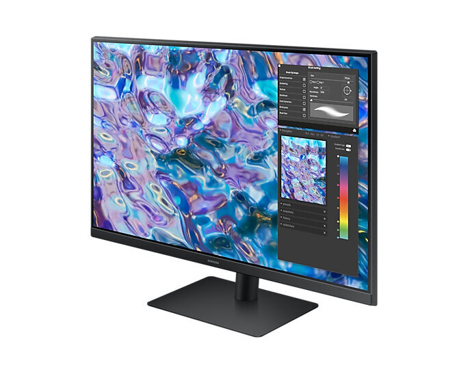 LCD Monitor|SAMSUNG|S61B|27"|Panel IPS|2560x1440|16:9|75hZ|5 ms|Swivel|Pivot|Height adjustable|Tilt|Colour Black|LS27B610EQUXEN kaina ir informacija | Monitoriai | pigu.lt