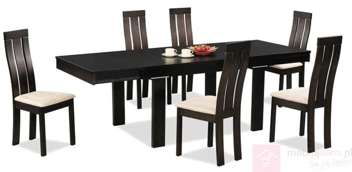 2-jų kėdžių komplektas C27, rudas/kreminis цена и информация | Virtuvės ir valgomojo kėdės | pigu.lt
