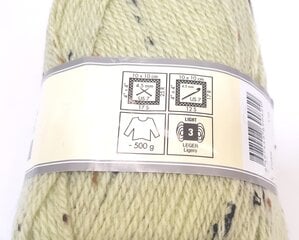 Нитки для вязания YarnArt TWEED; цвет светло-зеленый 7957 цена и информация | Принадлежности для вязания | pigu.lt