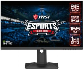 MSI OPTIXG251PF kaina ir informacija | Monitoriai | pigu.lt