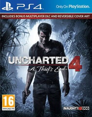 Uncharted 4: A Thief's End PS4 kaina ir informacija | Naughty Dog Kompiuterinė technika | pigu.lt