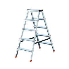 Two-sided ladder DOPPLO 2x6 KRAUSE цена и информация | Стремянки | pigu.lt