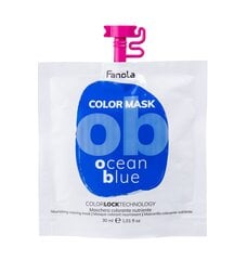 Dažanti plaukų kaukė Fanola color Mask Ocean Blue, 30ml kaina ir informacija | Plaukų dažai | pigu.lt