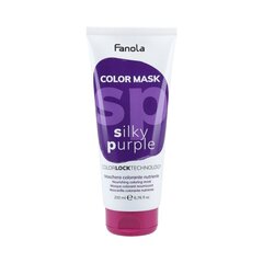 Plaukų kaukė Fanola Color Mask Silky Purple, 200 ml kaina ir informacija | Priemonės plaukų stiprinimui | pigu.lt