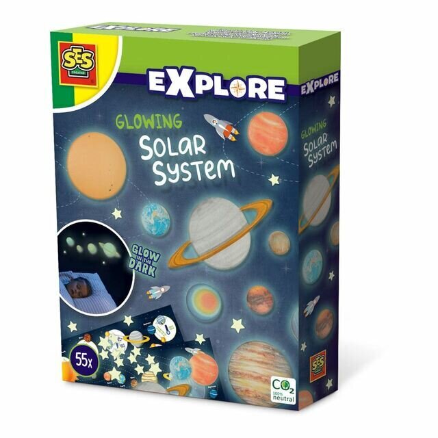 Šviečianti Saulės sistema Ses Explore цена и информация | Lavinamieji žaislai | pigu.lt