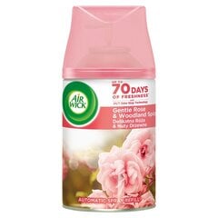Elektrinio oro gaiviklio papildymas Air Wick Freshmatic Automatic Spray Refill Gentle Rose & Woodland Spice, 250 ml kaina ir informacija | Namų kvapai | pigu.lt