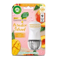 Elektrinis oro gaiviklis ir papildymas Air Wick set Paradise Island Mango & Peach Spritz iš Maldyvų, 19ml kaina ir informacija | Namų kvapai | pigu.lt